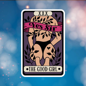Fables and Fae - The Good Girl Tarot Card Sticker: 3 / Glossy