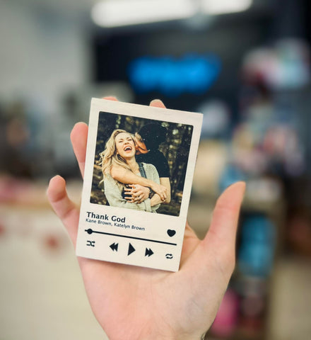 Personalized Song Photo Magnet