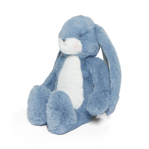 Personalized Bunnies By the Bay - Little Nibble 12" Floppy Bunny - Blue (Lavender Lustre)