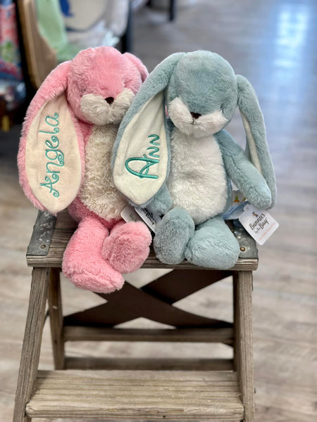 Bunnies By the Bay - Big Floppy Nibble 20" Bunny - Coral Blush