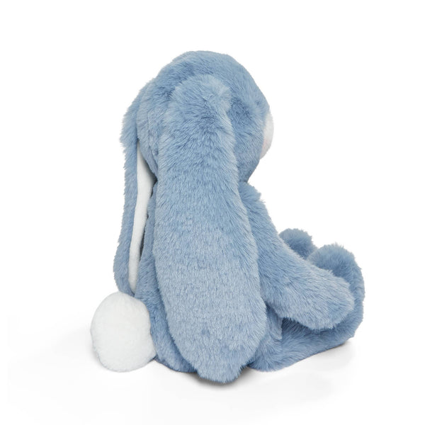 Personalized Bunnies By the Bay - Little Nibble 12" Floppy Bunny - Blue (Lavender Lustre)