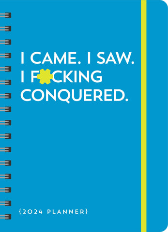Sourcebooks - 2024 I Came. I Saw. I F*cking Conquered. Planner