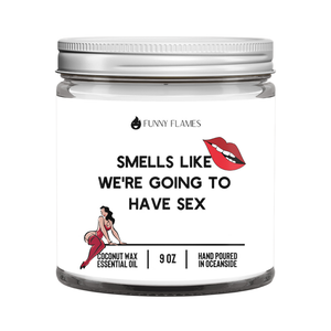 Funny Flames Candle Co - Les Creme - Smells Like We're Going To Have Sex Candle -9oz