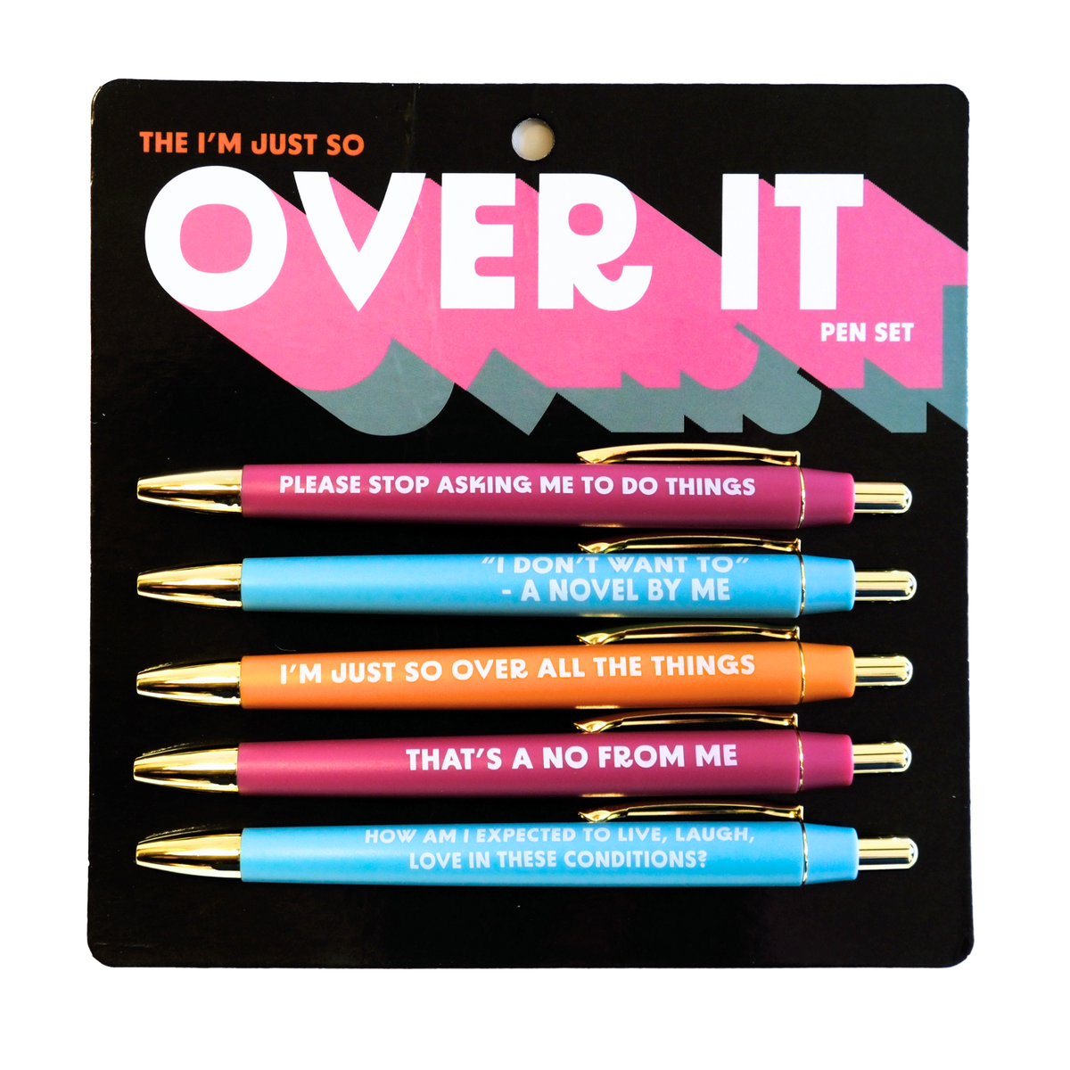 FUN CLUB Over It Pen Set – TheTinyCloset