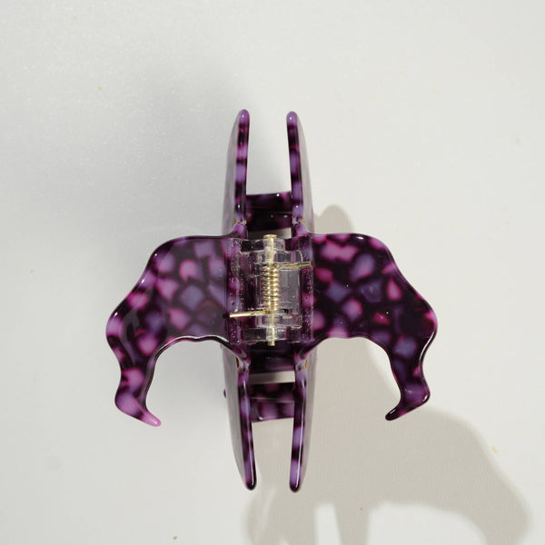 Stained Glass Witch Hat Claw Clip