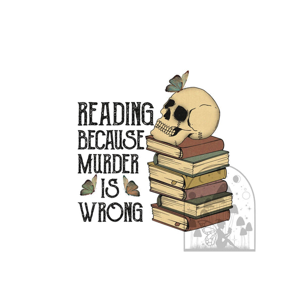 Fables and Fae - Murder is Wrong Sticker: 3 / Glossy