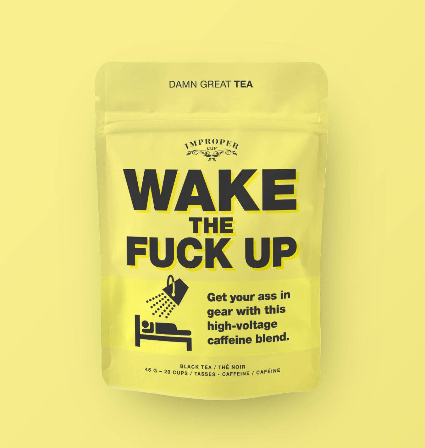 Improper Co. - Wake the Fuck Up Black tea