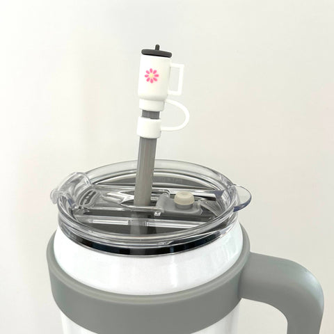 iconic mi - Straw Cover Cup 10mm White
