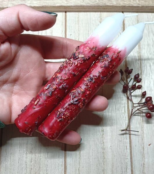 Elemental Earth Shop - Date Night Herbal 6 inch Candles