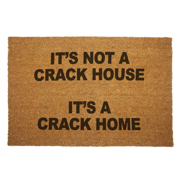 Shady Front - It's A Crack Home Door Mat
