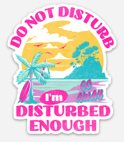 tcbco - Do Not Disturb Vinyl Sticker