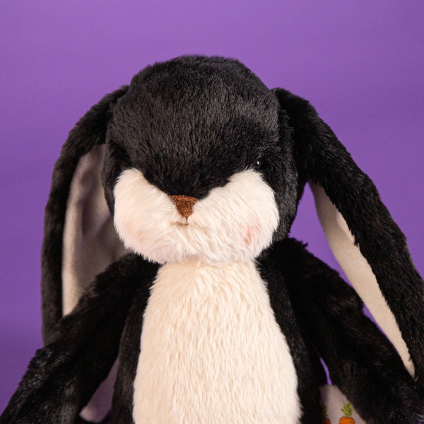 Bunnies By the Bay - Little 12" Floppy Nibble Bunny – Black
