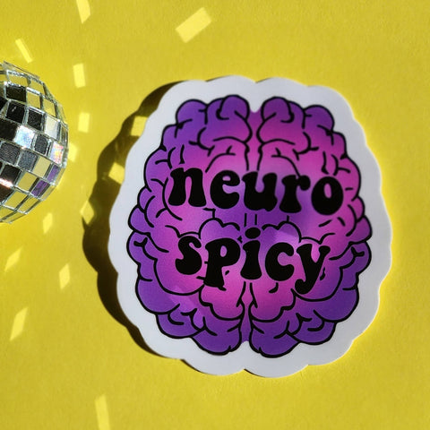 Luxe Trauma - Neuro Spicy sticker adhd