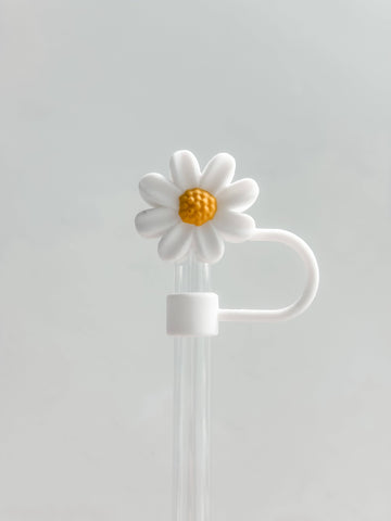 Harris Girls & Co. - Straw Cover "10MM White Sunflower"