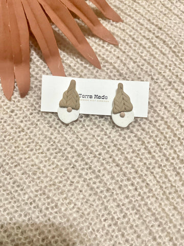 Terra Made - Gnome stud earrings