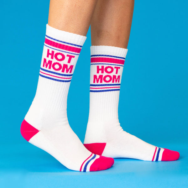 Gumball Poodle - Hot Mom Gym Crew Socks