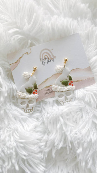 Everything Ky and I - Christmas Holly Skeleton