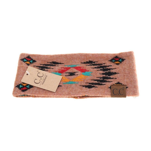 C.C Beanie - Aztec Patterned Women's Fashion Headband