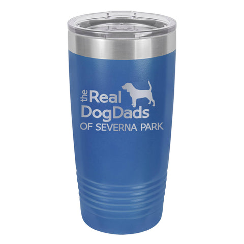 Susquehanna Glass Company - Customizable The Real Dog Dads Insulated Tumbler & Lid