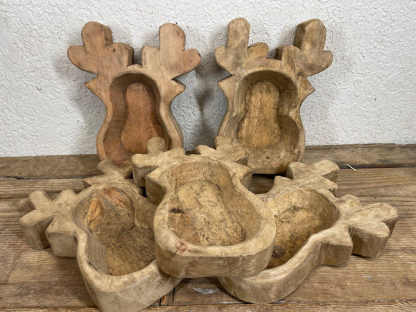 Reindeer Dough Bowl-9x10