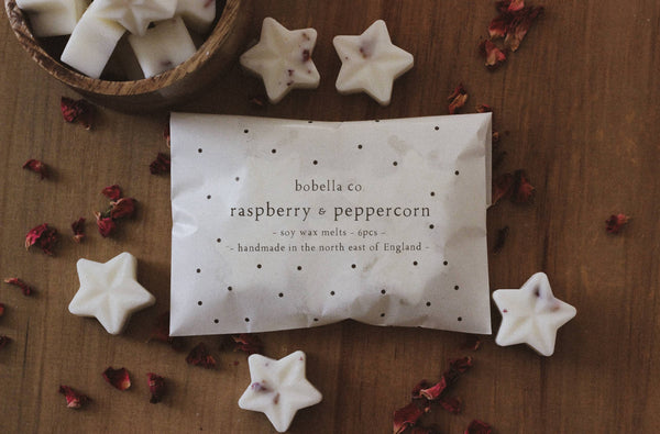 Bobella Co. - Raspberry & Peppercorn Soy Wax Melts