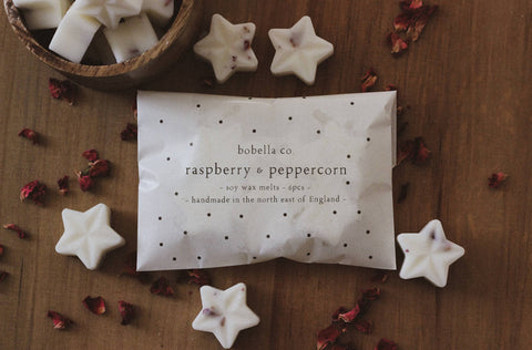 Bobella Co. - Raspberry & Peppercorn Soy Wax Melts