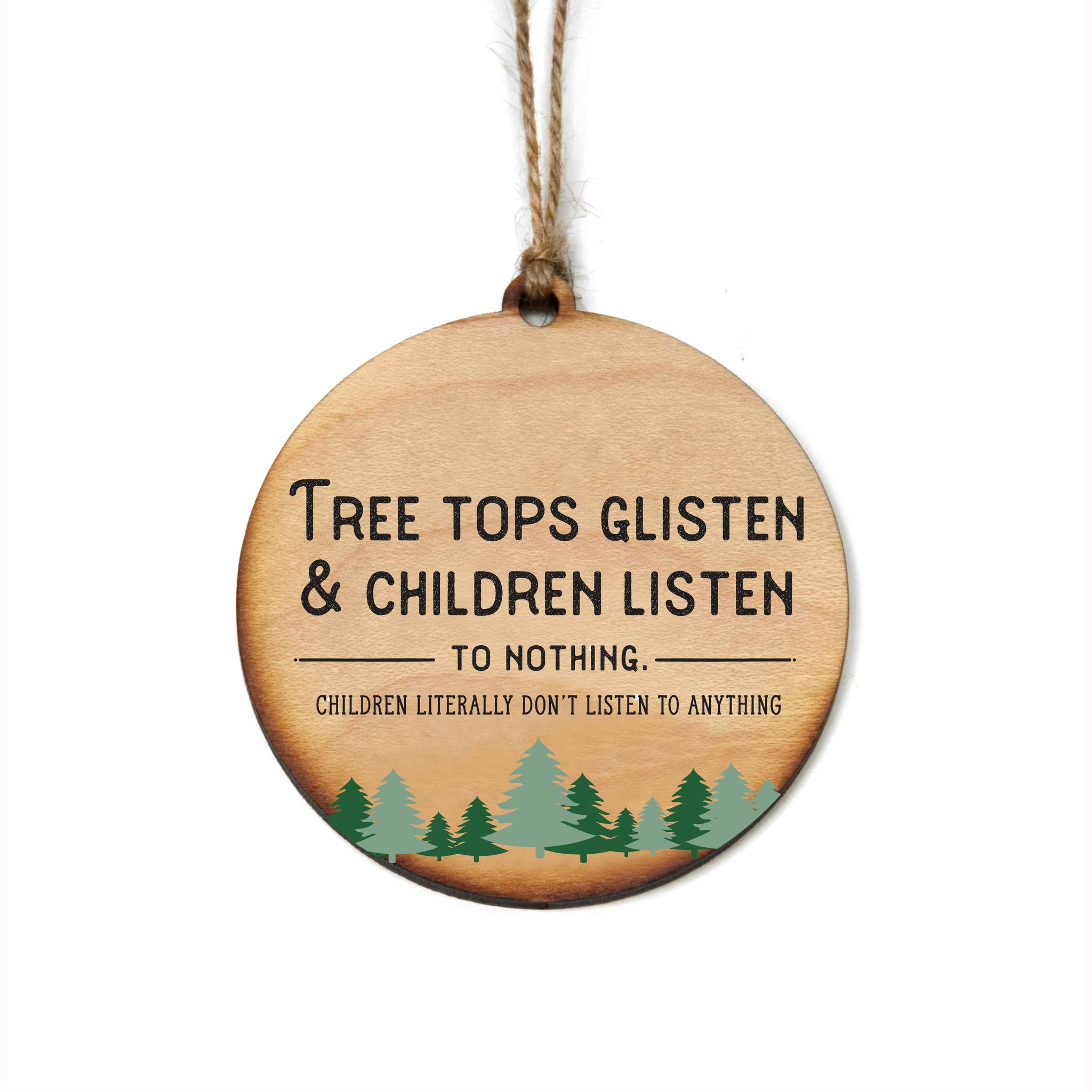 Tree Top Glisten Christmas Ornament
