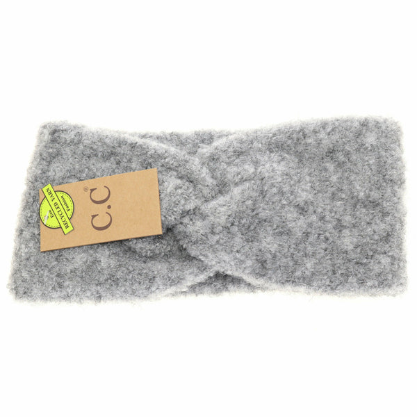 C.C Beanie - Eco-Friendly Shearling Yarn Twisted Women's Fashion Headband