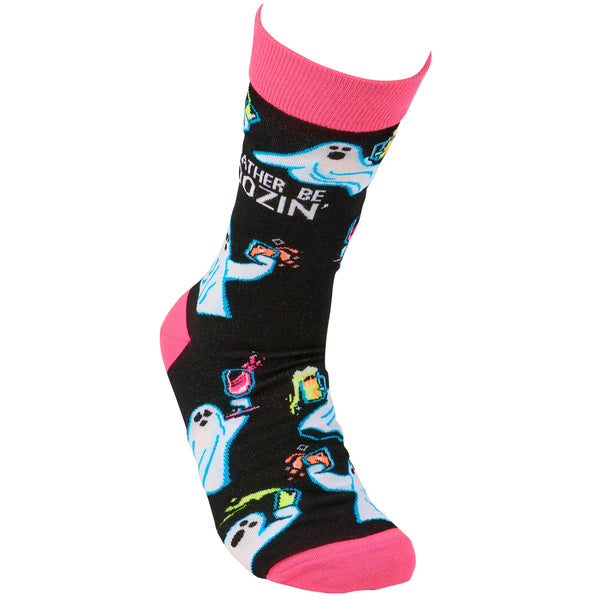 Primitives by Kathy - I'd Rather Be Boozin' Socks