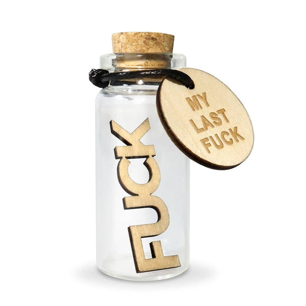 Bad Betty Greeting Co. - My Last Fuck Jar - Funny Novelty Gift