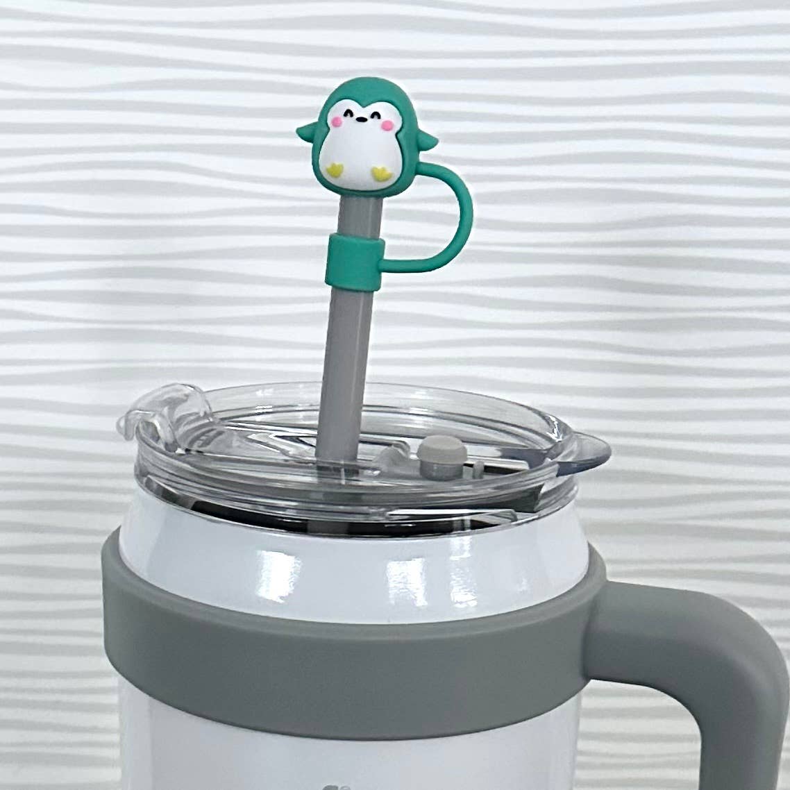 iconic mi - Straw Cover Penguin 10mm