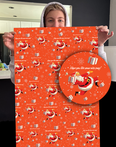 OffensiveDelightful - NICE CRAP! GiftWrap roll of 3