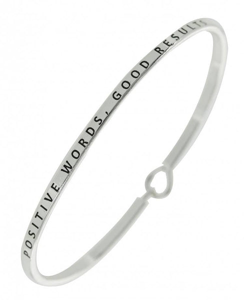 0011 PREMIERE - FR5675 POSITIVE WORDS, GOOD RESULTS_3mm Message Bangle