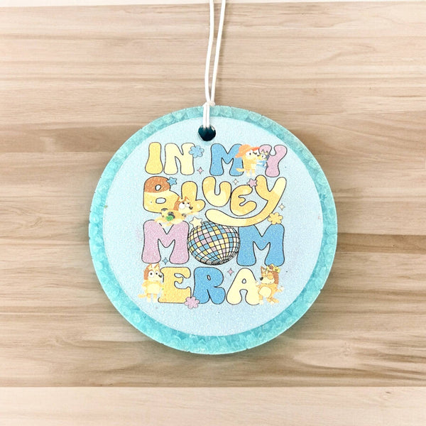 Cup Culture - Blue dog and friends Car Freshie: Mix my scents / Bluey
