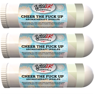 Wild Essentials - Cheer The Fuck Up Aromatherapy Inhalers, essential oils