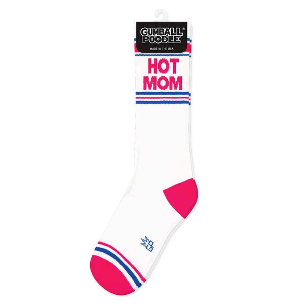 Gumball Poodle - Hot Mom Gym Crew Socks
