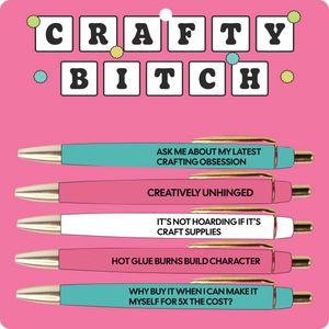 Crafty Bitch Pen Set
