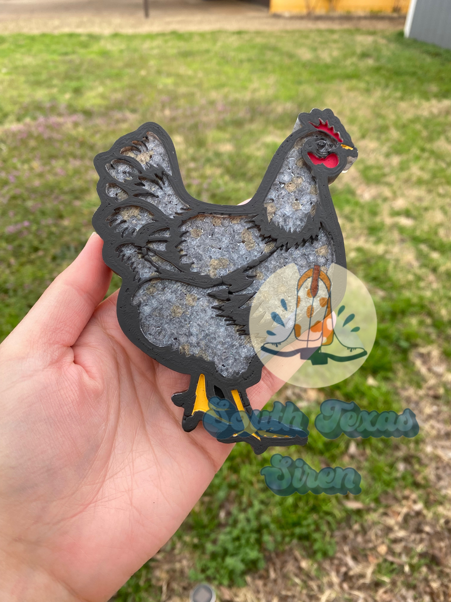 South Texas Siren - Chicken Car Freshie