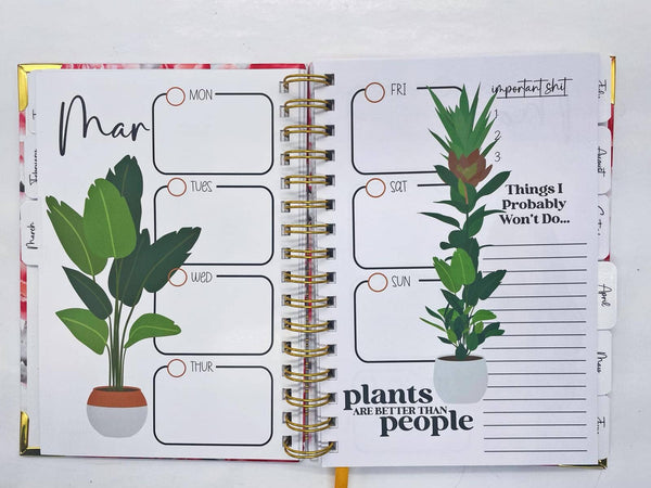 DIYxe - Get Shit Done | Undated Planner | Sweary | Stationary