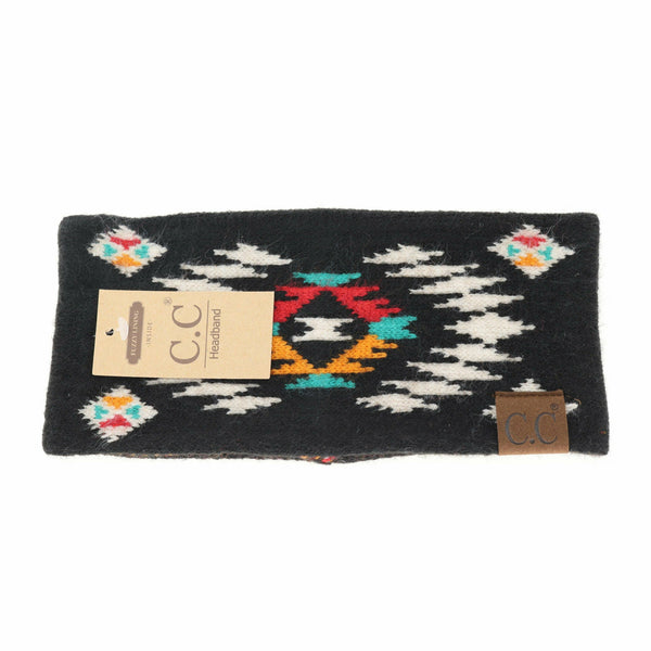 C.C Beanie - Aztec Patterned Women's Fashion Headband