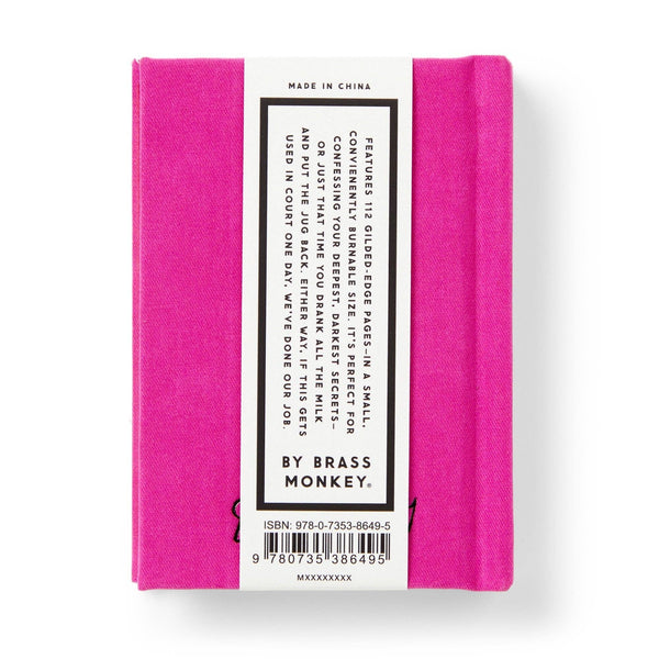 Chronicle Books - Brass Monkey Tiny Diary for Not So Tiny Secrets