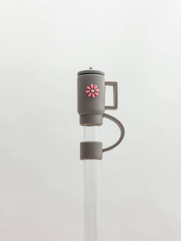 Harris Girls & Co. - Straw Cover 10MM "Gray Cup"