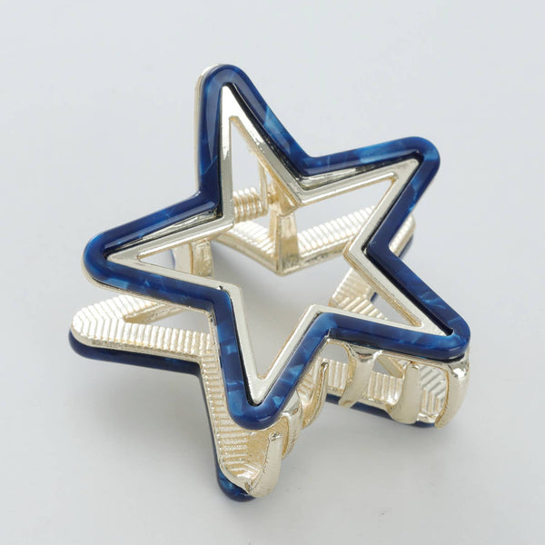 Adorro - Americana Star Metal Claw Clip - Small