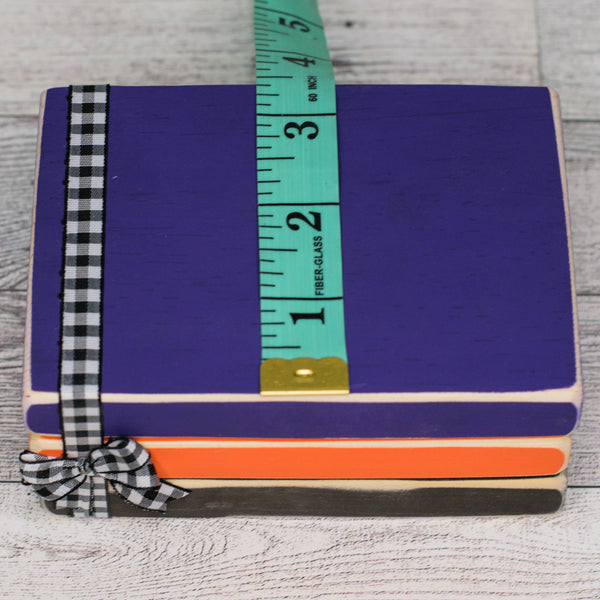 Ruaille Buaille Co - October home decor | Mini book stacks Halloween - Poisons