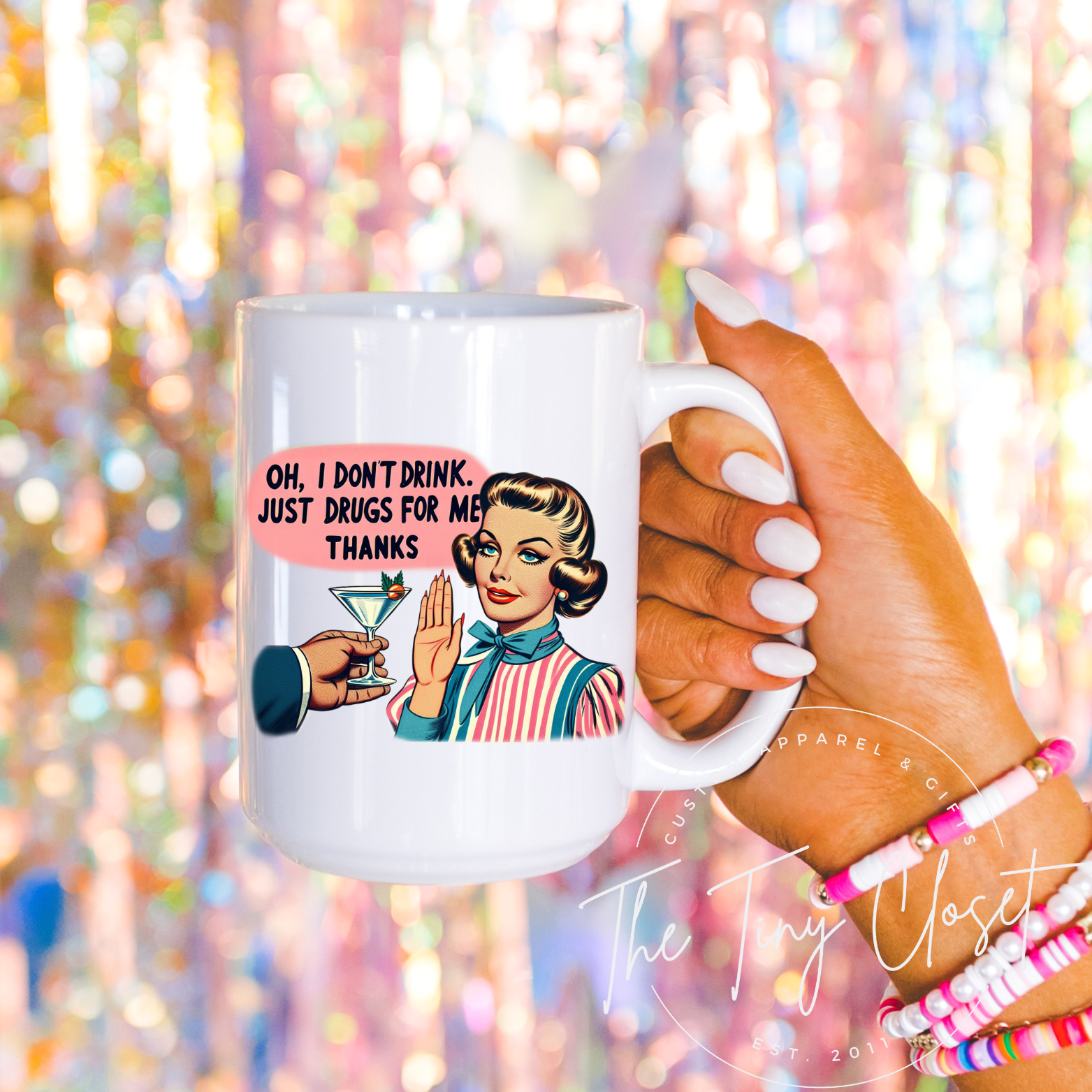 Just Drugs For Me Thanks Mug