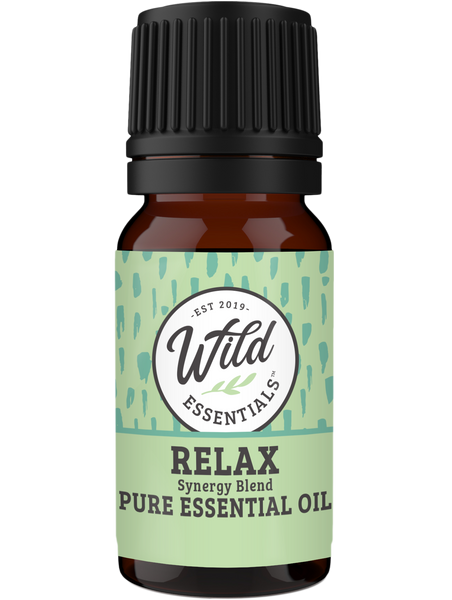 Wild Essentials - Essential Oil - 10 ml "Relax" Blend (Stress, Anxiety Formula