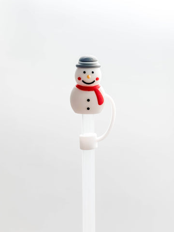 Harris Girls & Co. - Straw Cover "Snowman"