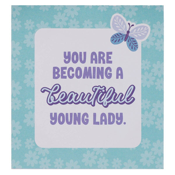 Christian Art Gifts - 101 Lunchbox notes for Girls Purple