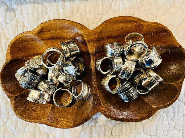 Spoon Jewelry By Emily - Vintage Spoon Ring Collection | Lovely & Trendy Rings