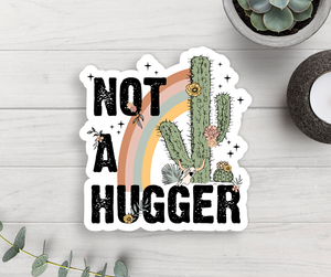 Expression Design Co - Not A Hugger Vinyl Sticker